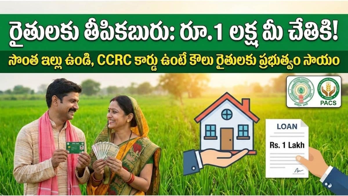 AP tenant Farmers News 1 Lakh Loan Process