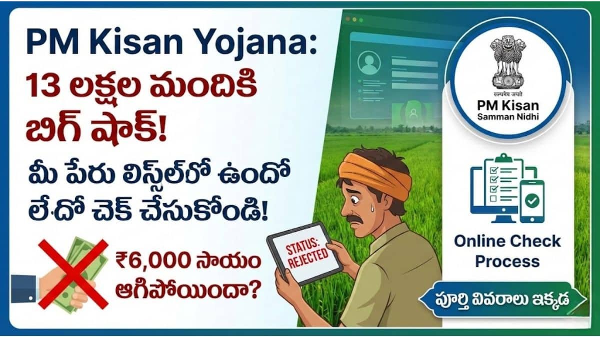 PM Kisan Status Eligible Framers Full List