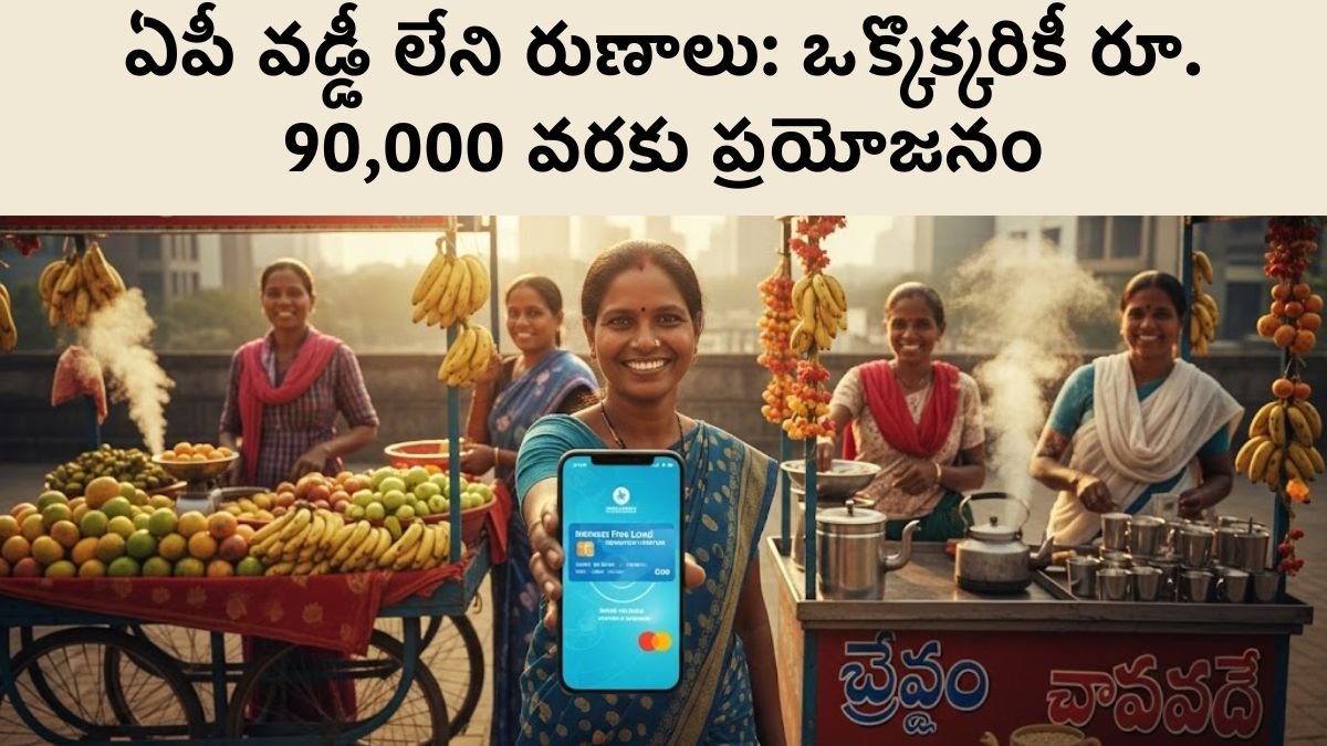 AP Govt Interest free loans for street Vendors