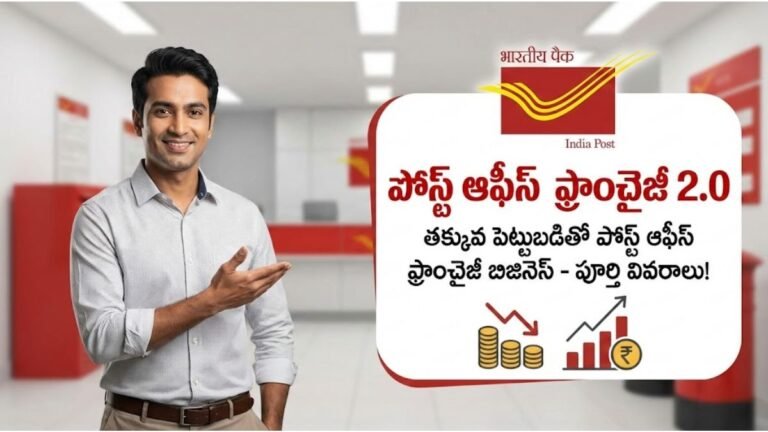 Post Office Franchise Business Details Telugu