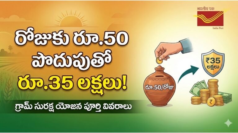Gram Suraksha Yojana Post Office Scheme 2026 Benefits