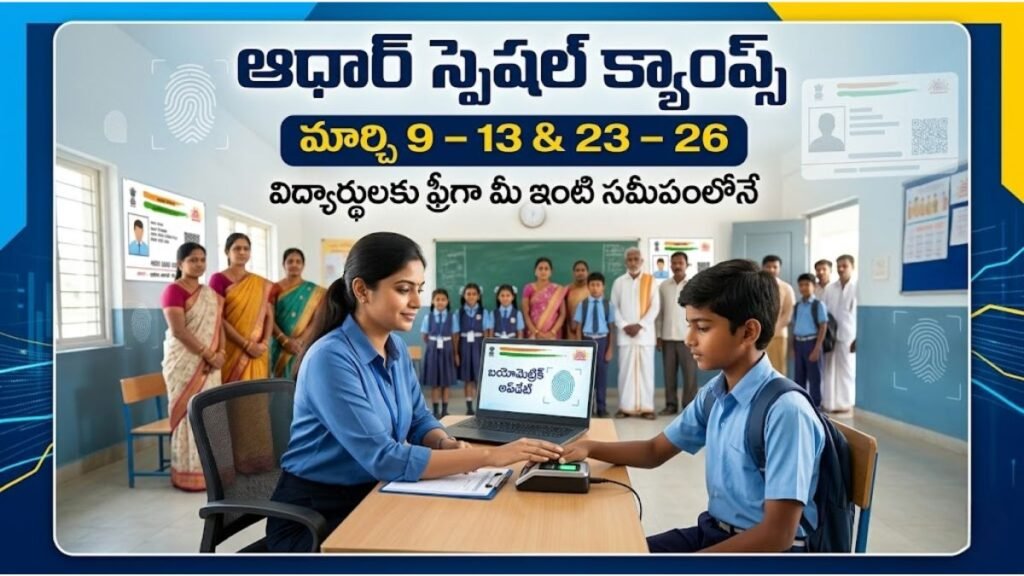 AP Aadhaar Special Camps March 2026 Details