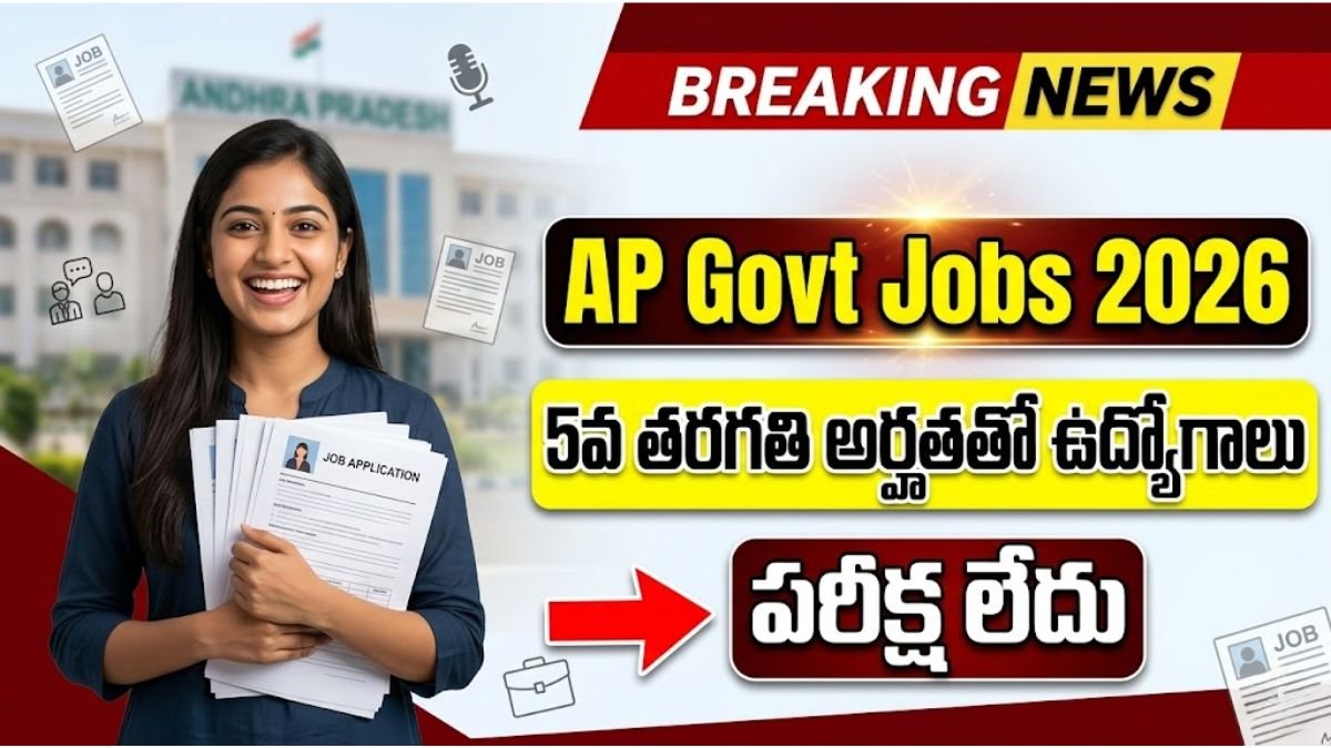 AP Government Jobs 2026 Group IV Notification
