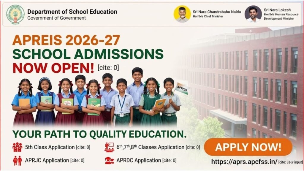 APRS CAT 2026 Admission Notification