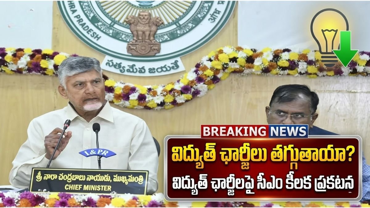Electricity Charges Reduction Chandrababu Announcement