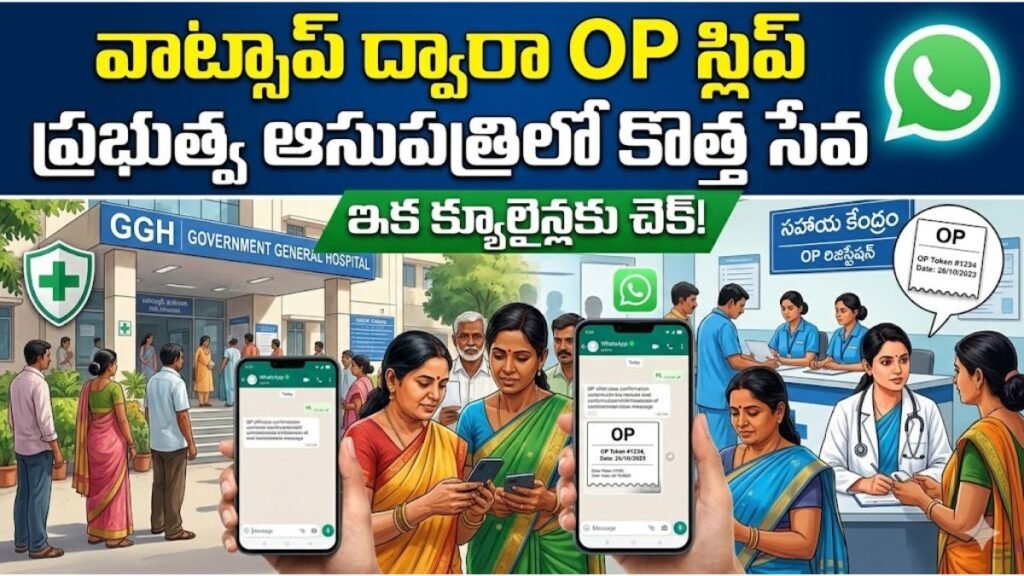 Government Hospital WhatsApp OP Registration Token Process 2026