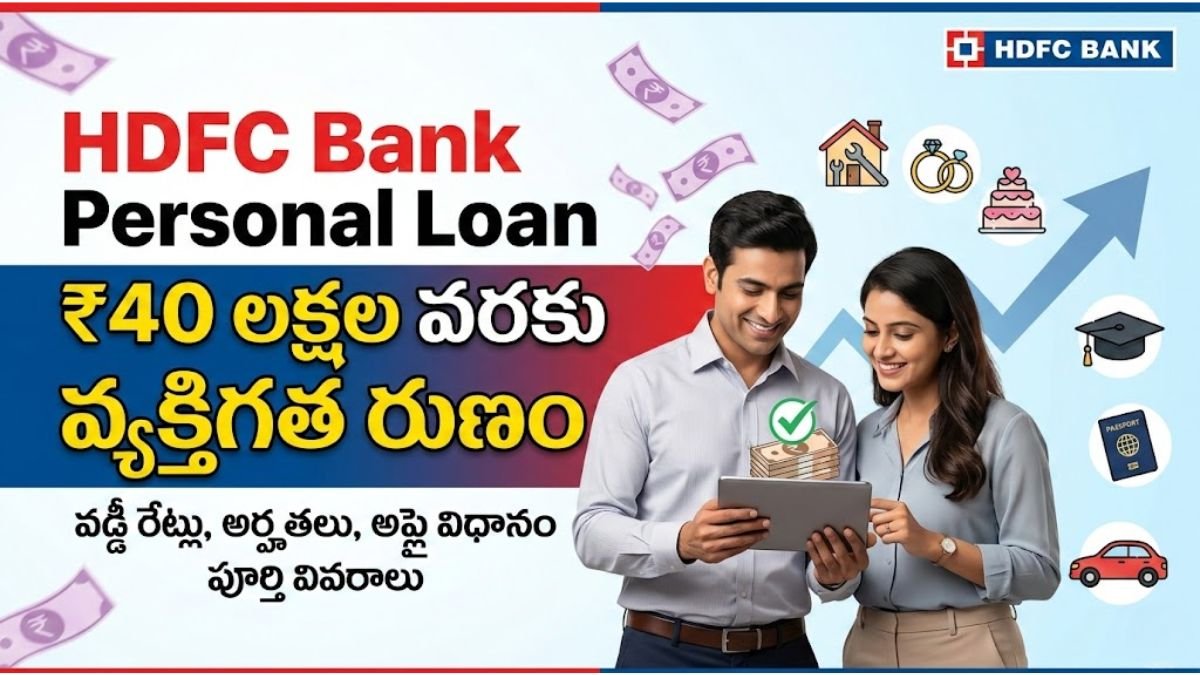 HDFC Bank Personal Loan 2026 Details