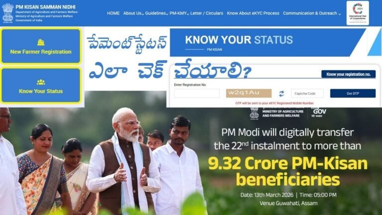 PM Kisan Payment Status 2026
