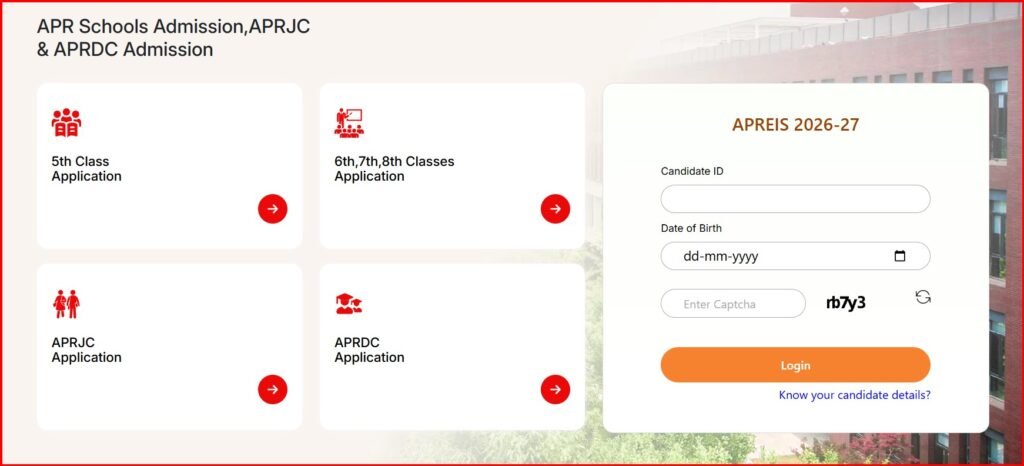 APRS CAT 2026 Notification
